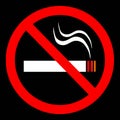 No smoking sign