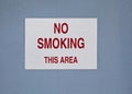 No smoking sign Royalty Free Stock Photo