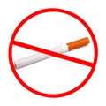 No smoking sign