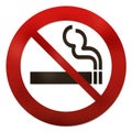 No smoking sign