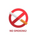 No smoking sign Royalty Free Stock Photo