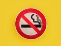 A no smoking signal