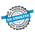 No smoking stamp