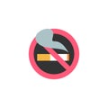 no smoking symbol can be used in mines or offices or gas stations