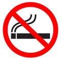 No smoking symbol