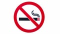 No smoking symbol