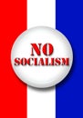 No Socialist Allowed Royalty Free Stock Photo