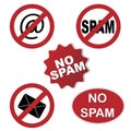 No spam icons