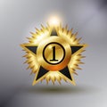 No 1 Star Medal