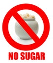 No sugar Royalty Free Stock Photo