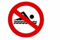 NO Swimming