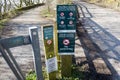 No swimming signs at Anglezarke in the West Pennines