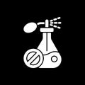 No synthetic fragrances dark mode glyph icon