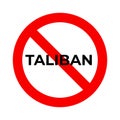 No taliban symbol isolated