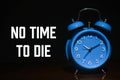 No time to die Royalty Free Stock Photo