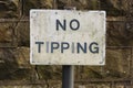 No Tipping