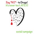 NO to Drugs poster