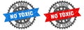 no toxic band sign. no toxic grunge stamp set