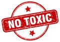 no toxic stamp. no toxic round vintage grunge label.