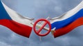 No travel by plane closed sky between Czech and Russia, Air travel banned between Czech and Russia, sanctions on Russian flights,