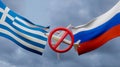 No travel by plane closed sky between Greece and Russia, Air travel banned between Greece and Russia, sanctions on Russian flights
