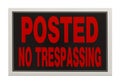 No Trespassing