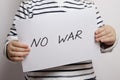 NO WAR Children For Peace Royalty Free Stock Photo