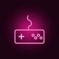 No 18 years old ,Under eighteen sign neon icon. Elements of web set. Simple icon for websites, web design, mobile app, info