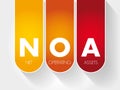 NOA - Net Operating Assets acronym