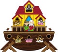 Noah and the Ark with Animals