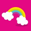 Noah ark Colors RainBow Clouds 04