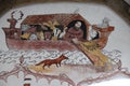 Noah`s Ark Mural, St Teilo`s Church,National Musuem Of Wales.