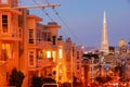 Nob Hill in San Francisco Royalty Free Stock Photo