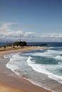 Nobbys Beach Newcastle Australia Royalty Free Stock Photo