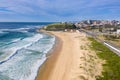 Nobbys Beach - Newcastle Australia Royalty Free Stock Photo