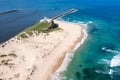 Nobbys Beach - Newcastle Australia Royalty Free Stock Photo