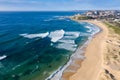 Nobbys Beach - Newcastle Australia Royalty Free Stock Photo