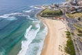 Nobbys Beach - Newcastle Australia Royalty Free Stock Photo