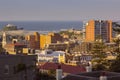 Nobbys Head Lightouse and Newcastle panorama