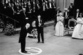 NOBEL PRIZE CEREMONY IN STOCKHOLM SWEDEN Royalty Free Stock Photo