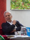 Nobel Prize laureat in literature Mario Vargas Llosa on Book World Prague 2019