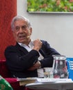 Nobel Prize laureat in literature Mario Vargas Llosa on Book World Prague 2019