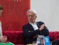 Nobel Prize laureat in literature Mario Vargas Llosa on Book World Prague 2019 Royalty Free Stock Photo
