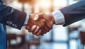 businessmen shaking hands during a meeting Royalty Free Stock Photo