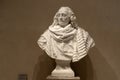 Noble french man marble bust statue Guillaume de Lamoignon