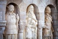 Noble knights statues at Buda Castle