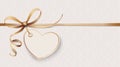 Noble Ribbon Ornaments Wallpaper Heart