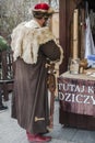 Nobleman in Krakow Royalty Free Stock Photo