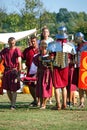 Noblewoman during Roman show