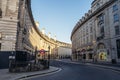 Nobody at the beginning of Regent Street. Piccadilly